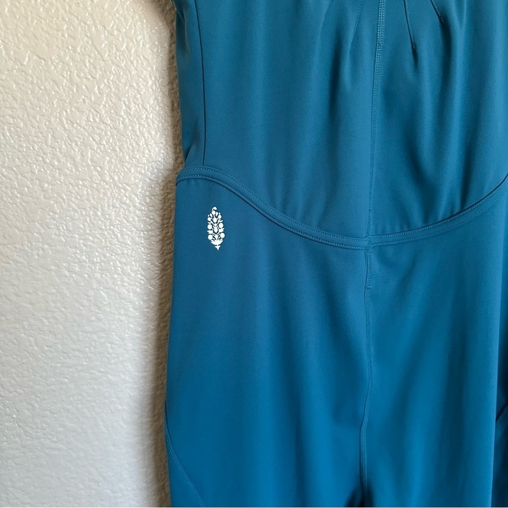 Fp Movement Turquoise Class Act Onesie Size M - image 7